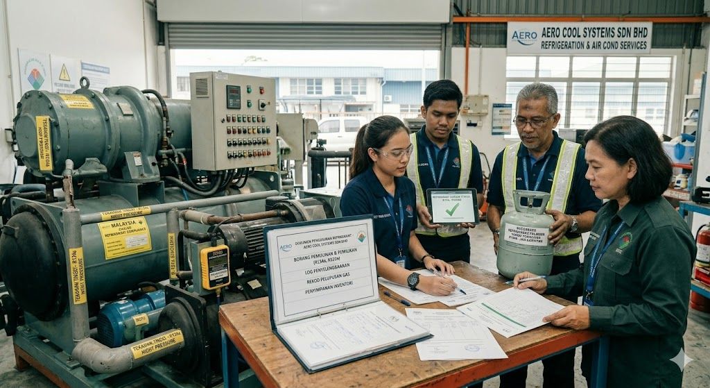 industrial chiller refrigerant compliance Malaysia