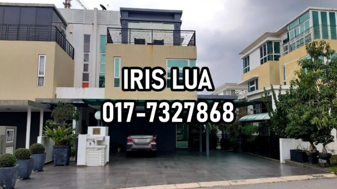 Saujana Puchong @2 1/2 Storey Semi Detached House Bank Lelong/Auction