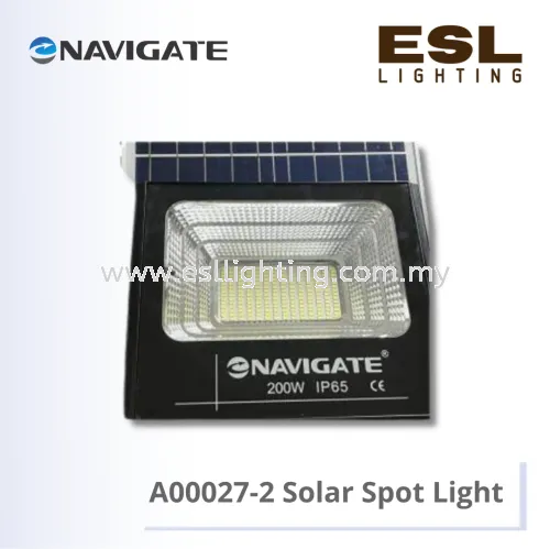 Navigate A00027-2 Solar Spot Light - NT-LH120W--DL / NT-LH200W--DL / NT-LH300W--DL