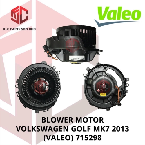 BLOWER MOTOR VOLKSWAGEN GOLF MK7 2013 W/WHEEL (VALEO) 715298