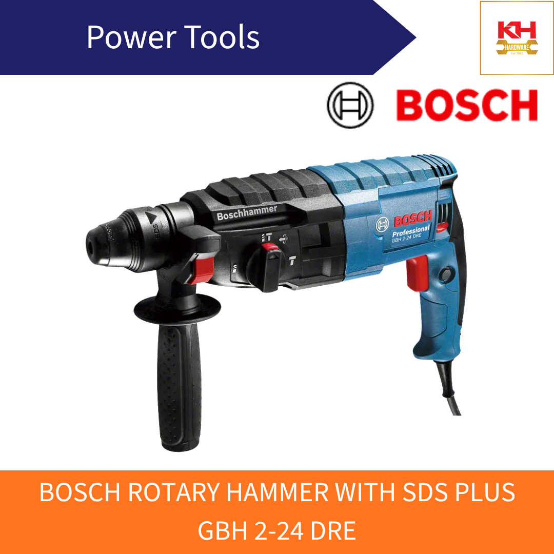 BOSCH Rotary Hammer with SDS Plus GBH 2-24 DRE