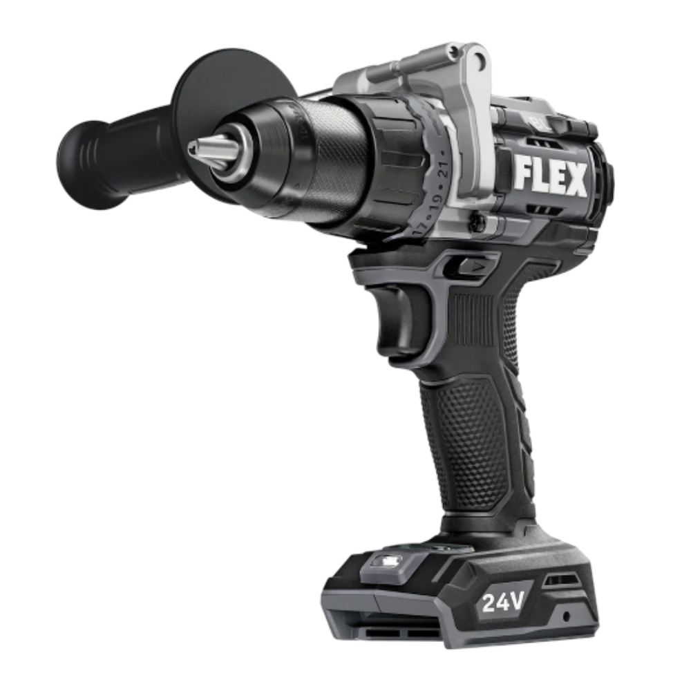 24V 2 Speed Hammer Drill Driver With Turbo Mode