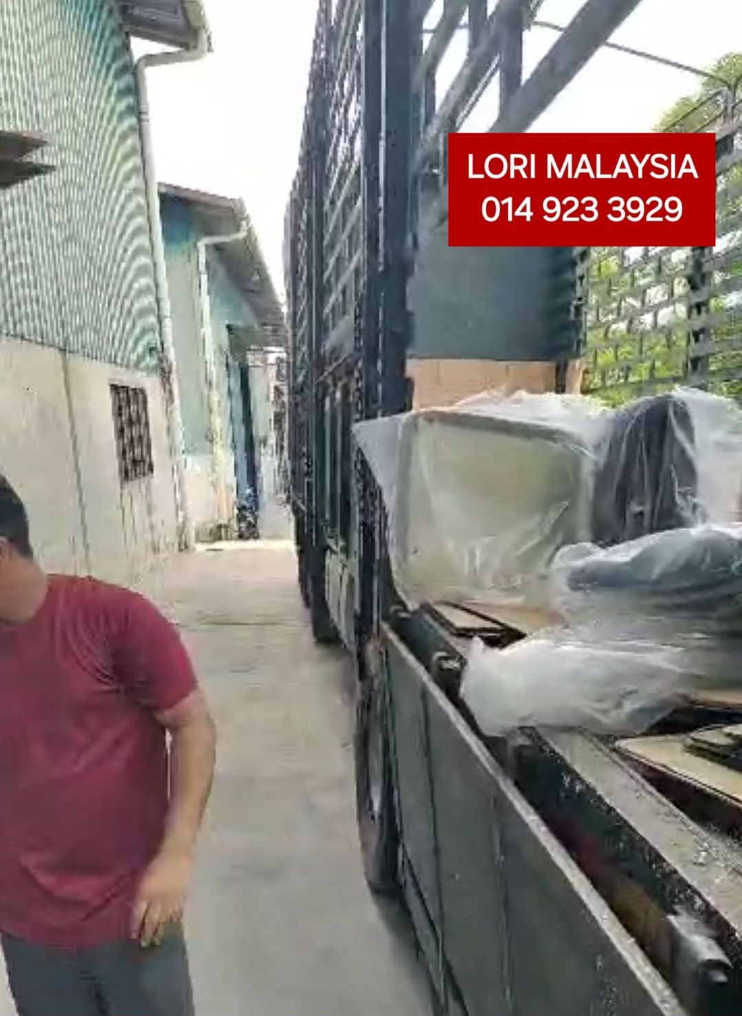 lori 40ft berapa tan