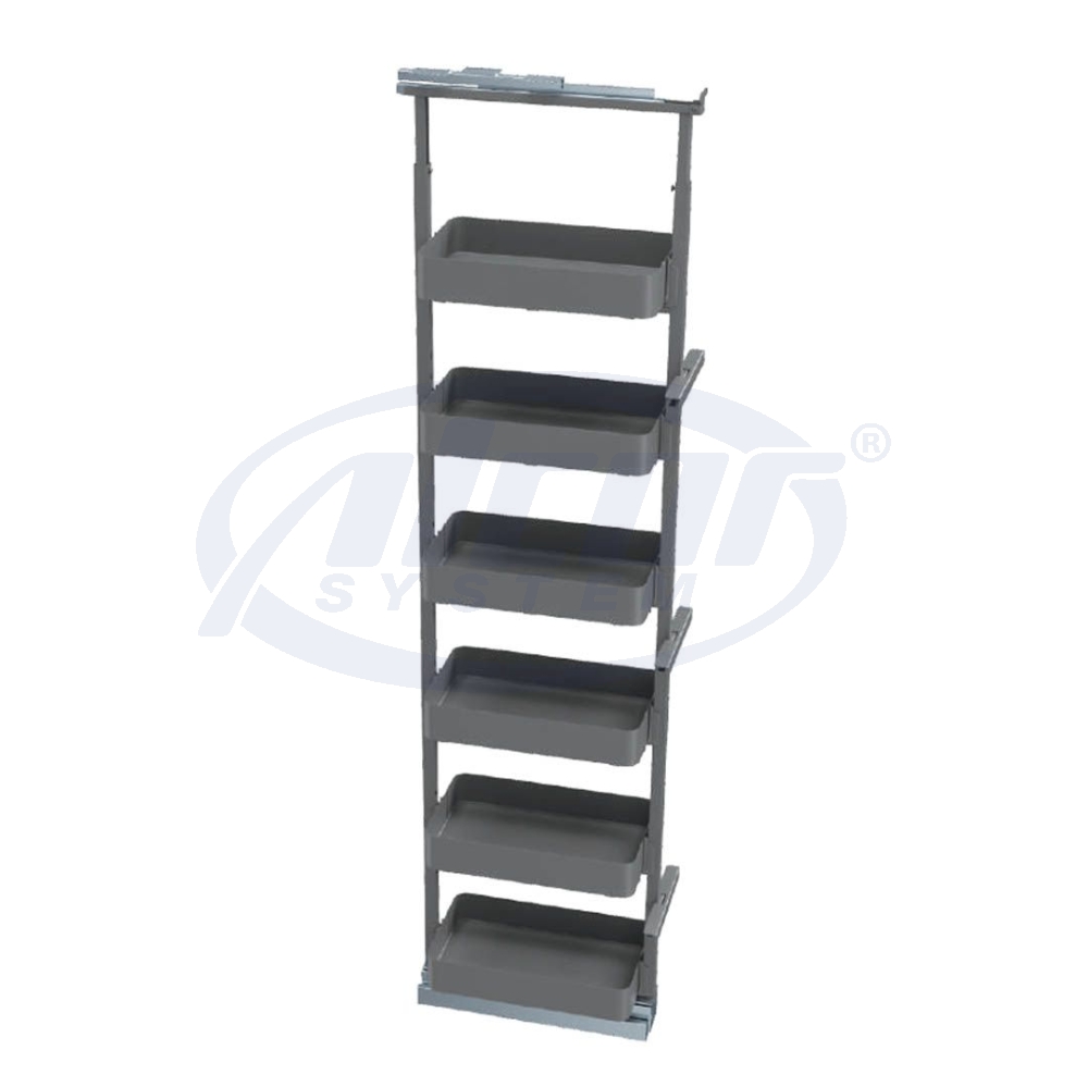 6-Tier Multipurpose Pull-Out Unit #BLP-RV63SL-XXX-AT