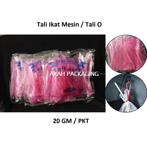 20gsm Tali Ikat Mesin / Plastic String Rope / String Raffia Loop / Tali Rafia Plastik / Tali Siap Ikat