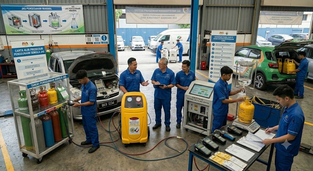 refrigerant reuse and recycling Malaysia DOE