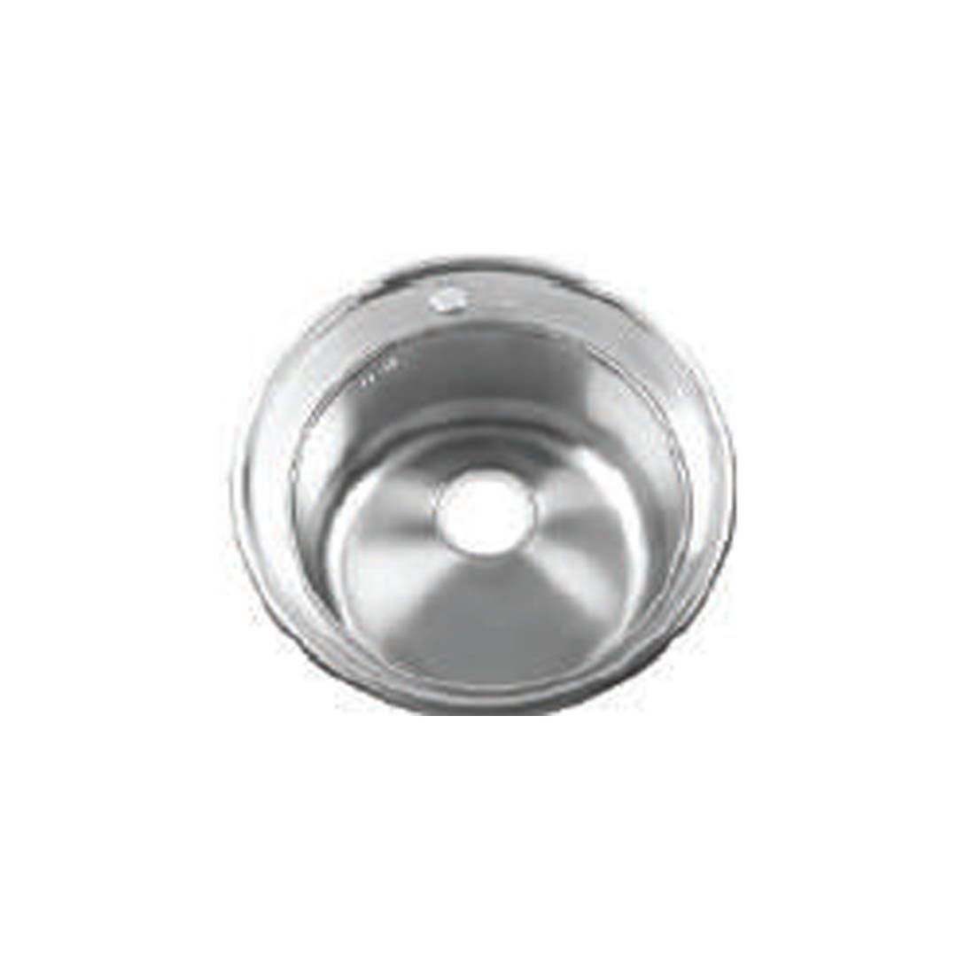 Single Round Bowl Sink #KS-SG-S510-SS