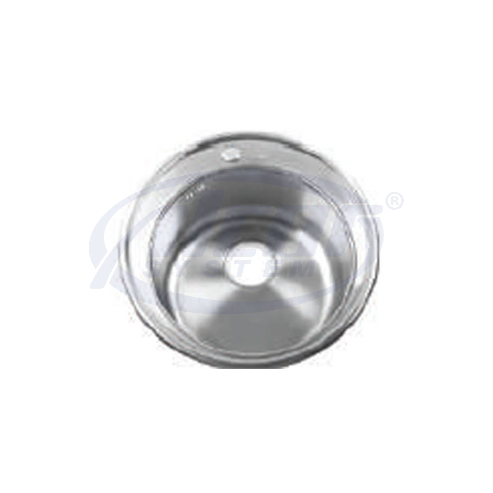 Single Round Bowl Sink #KS-SG-S510-SS