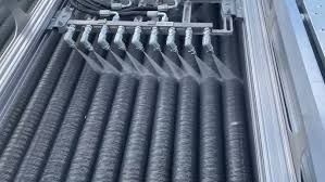 High-Pressure Steam Fin Alignment & Cleaning