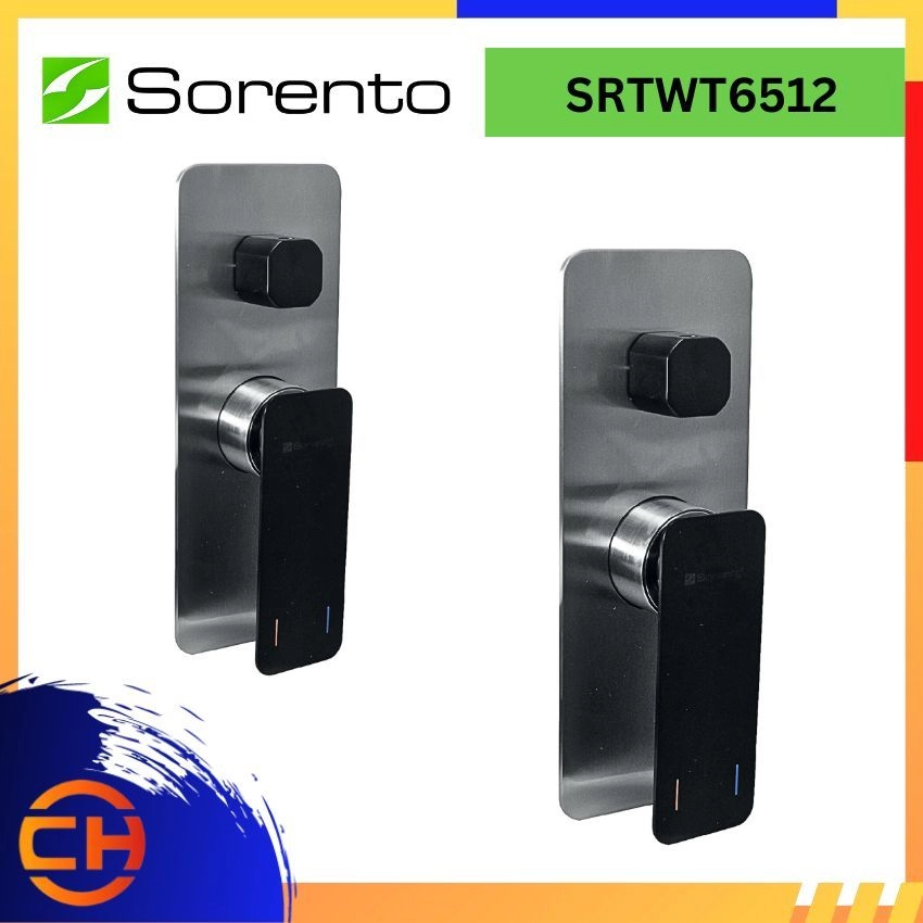 SORENTO BATHROOM SHOWER MIXER TAP SRTWT6512 Concealed Bath & Shower Mixer Tap with Diverter ( H200MM x L100MM x W115.5 )