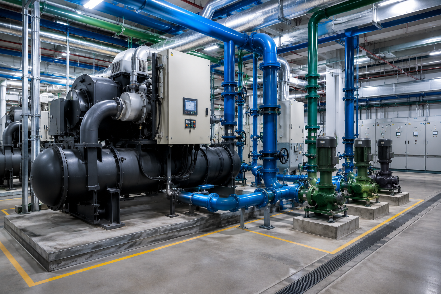 Chilled water system energy cost optimization