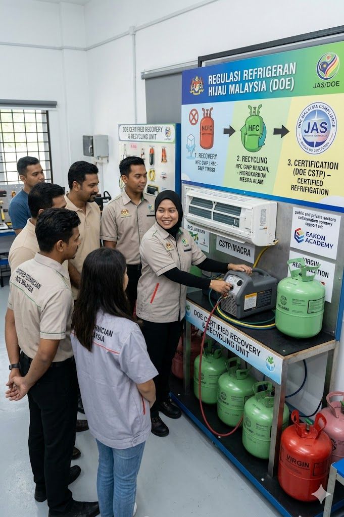 refrigerant recovery and recycling DOE