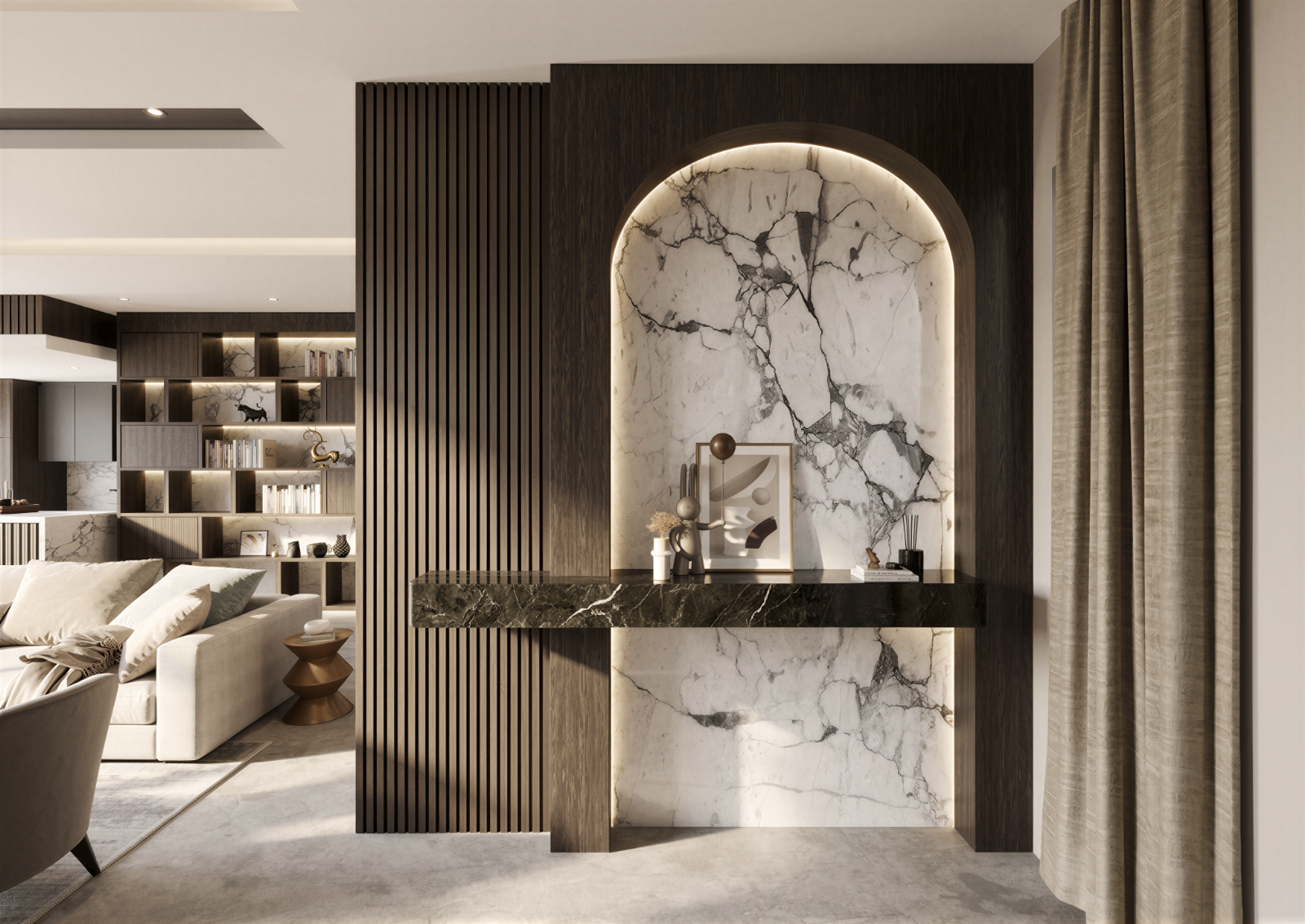 Foyer - Isola Villa @ Bungalow | Interior Design in Selangor & KL Now
