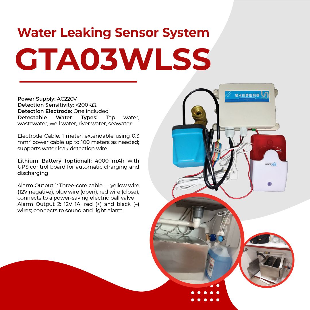 Water Leaking Sensor System @ GTA03WLSS
