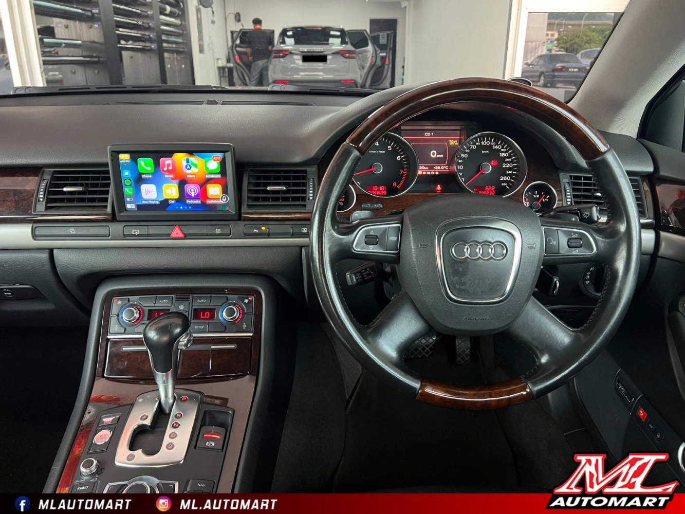 Audi A8 D3 Android Monitor