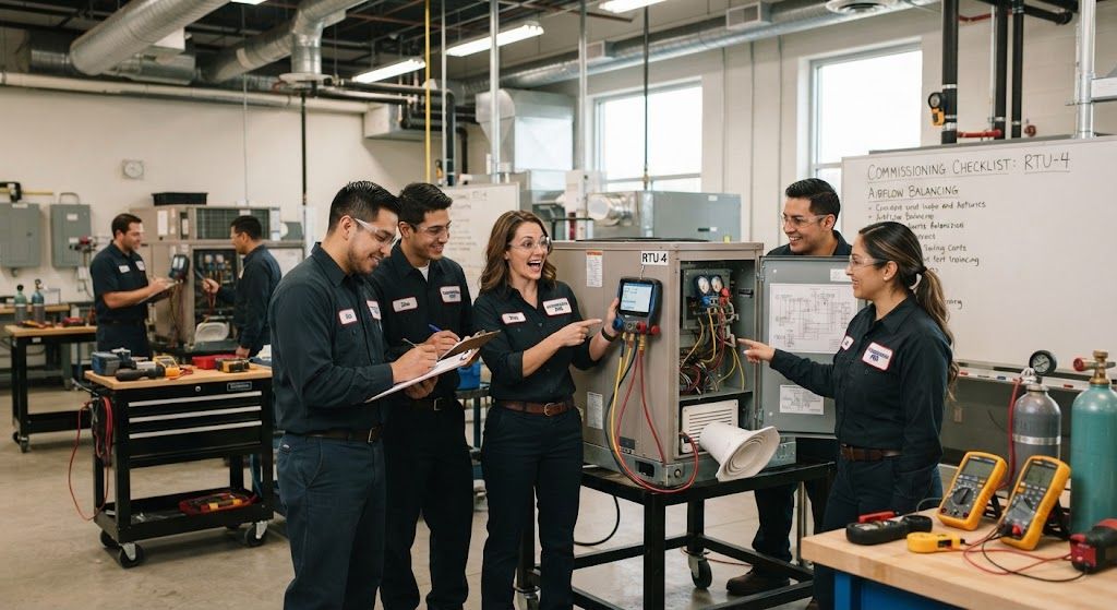 HVAC commissioning workshop