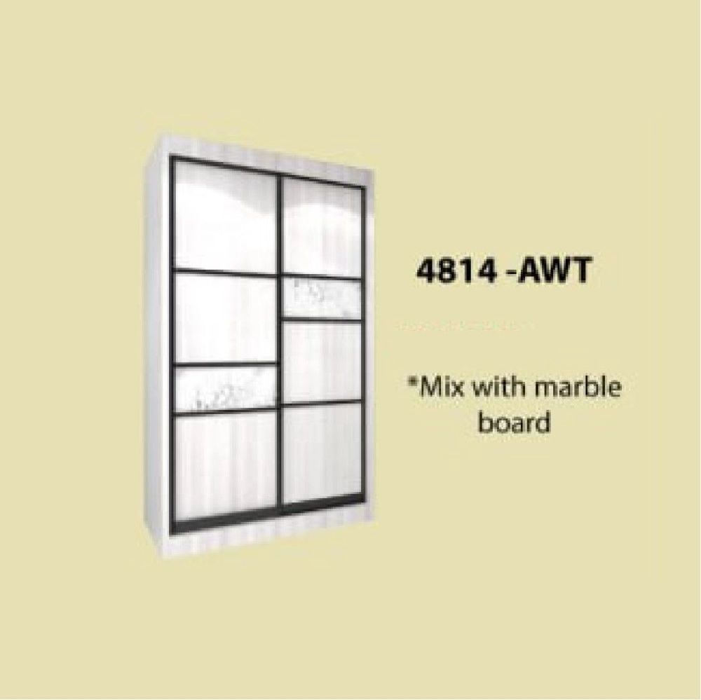 Wardrobe 4x8 - Ash White (4814)