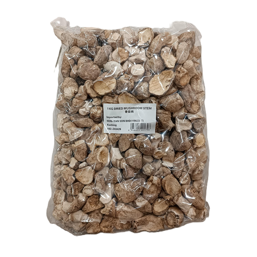 Dried Mushroom Stem