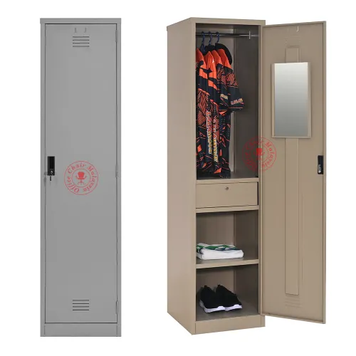 Steel Locker with Swing Door | Steel Wardrobe | Almari Baju | Almari Besi