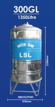 STAINLESS STEEL WATER TANK - RBECO/970H