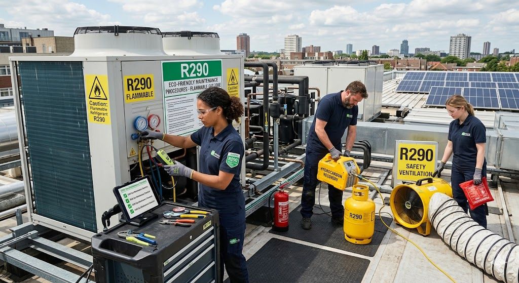 R290 eco-friendly maintenance practices