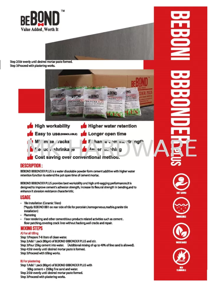 BEBOND BBBONDER PLUS