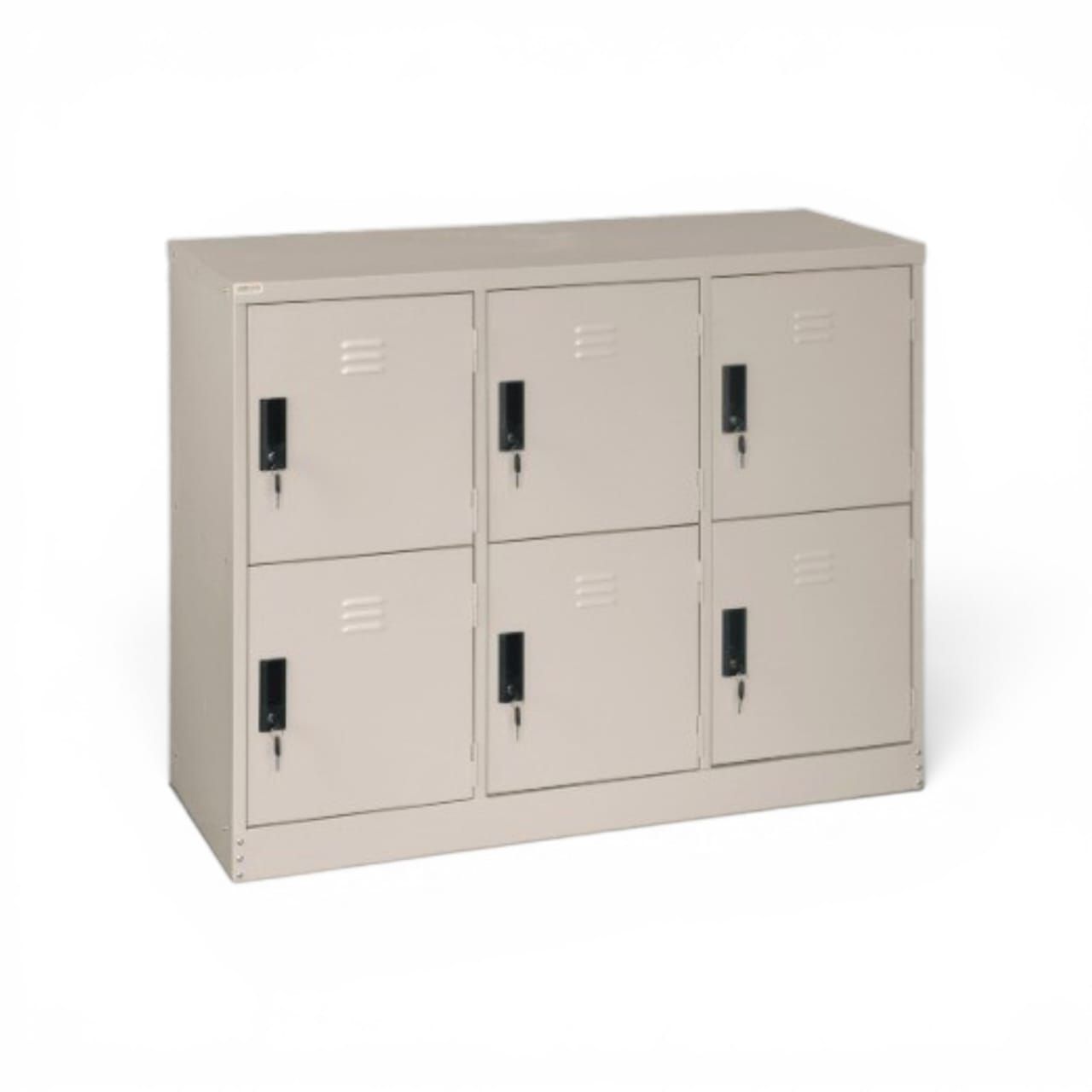6 COMPARTMENT HALF HEIGHT LOCKER
