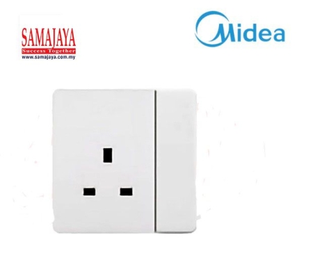 Midea T2131-B/ T2131 B 13A 1 Gang Big Button Switch Socket KL, Selangor ...