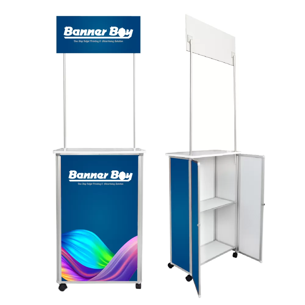 Aluminium Promotion Counter / Sampling Booth / Reusable Booth Seri ...