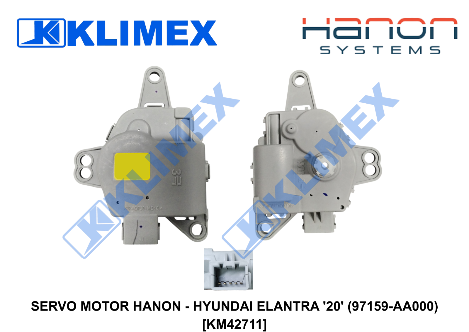SERVO MOTOR HANON - HYUNDAI ELANTRA '20' (97159-AA000) [KM42711]