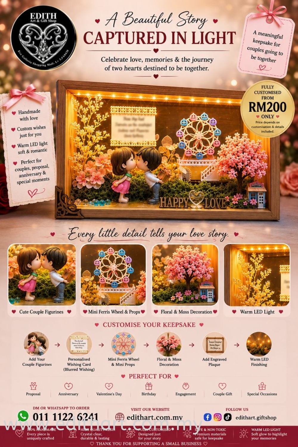 Your Story Gift_ “Sweet Love Journey”_ OPEN FOR COSTOMISE