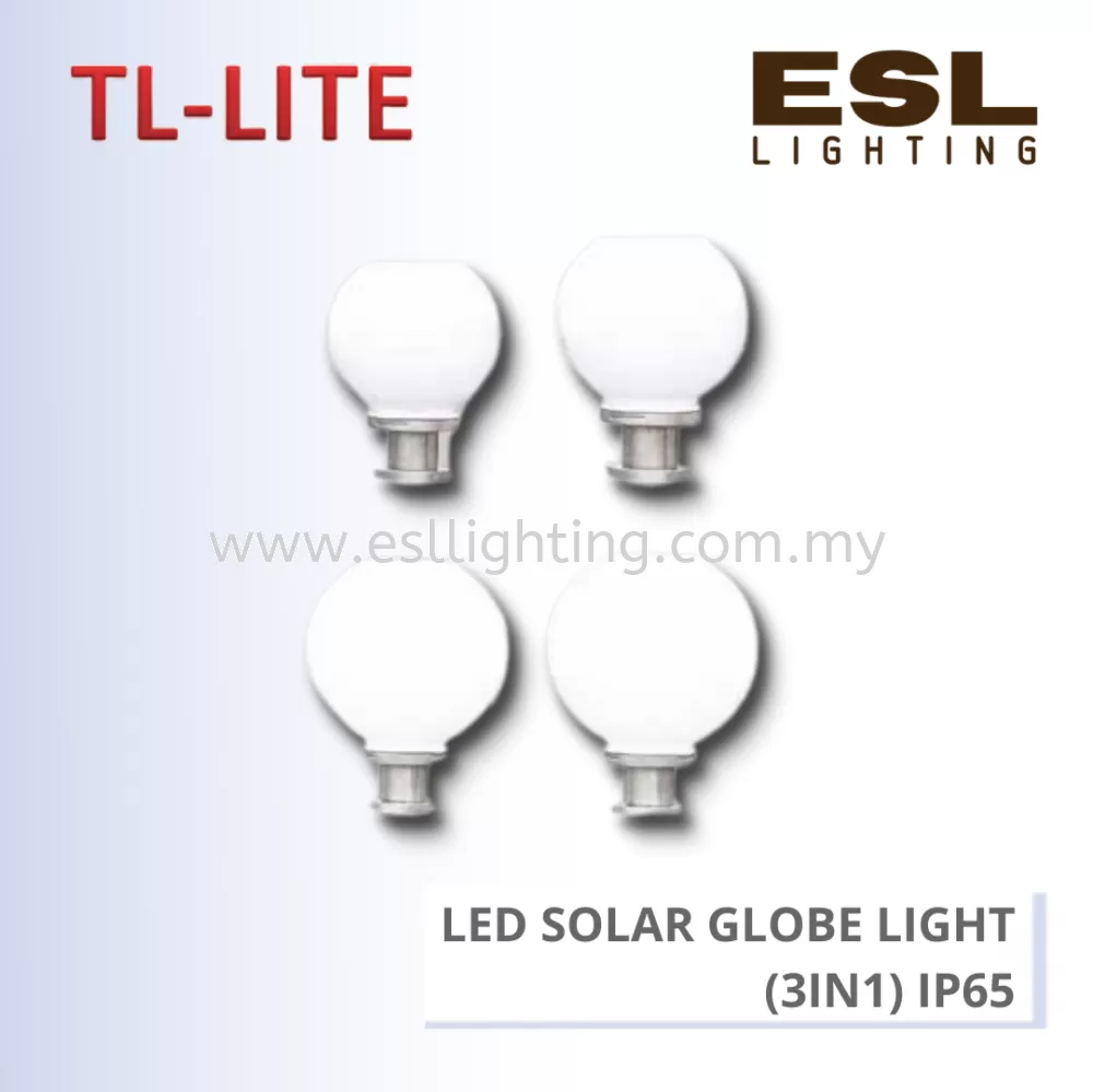 TL-LITE SOLAR LIGHT - LED SOLAR GLOBE LIGHT (3IN1) IP65
