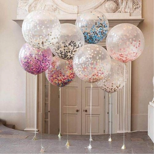 36inch Standard Round Balloon - Clear 10pcs (B-36SR-CR1)