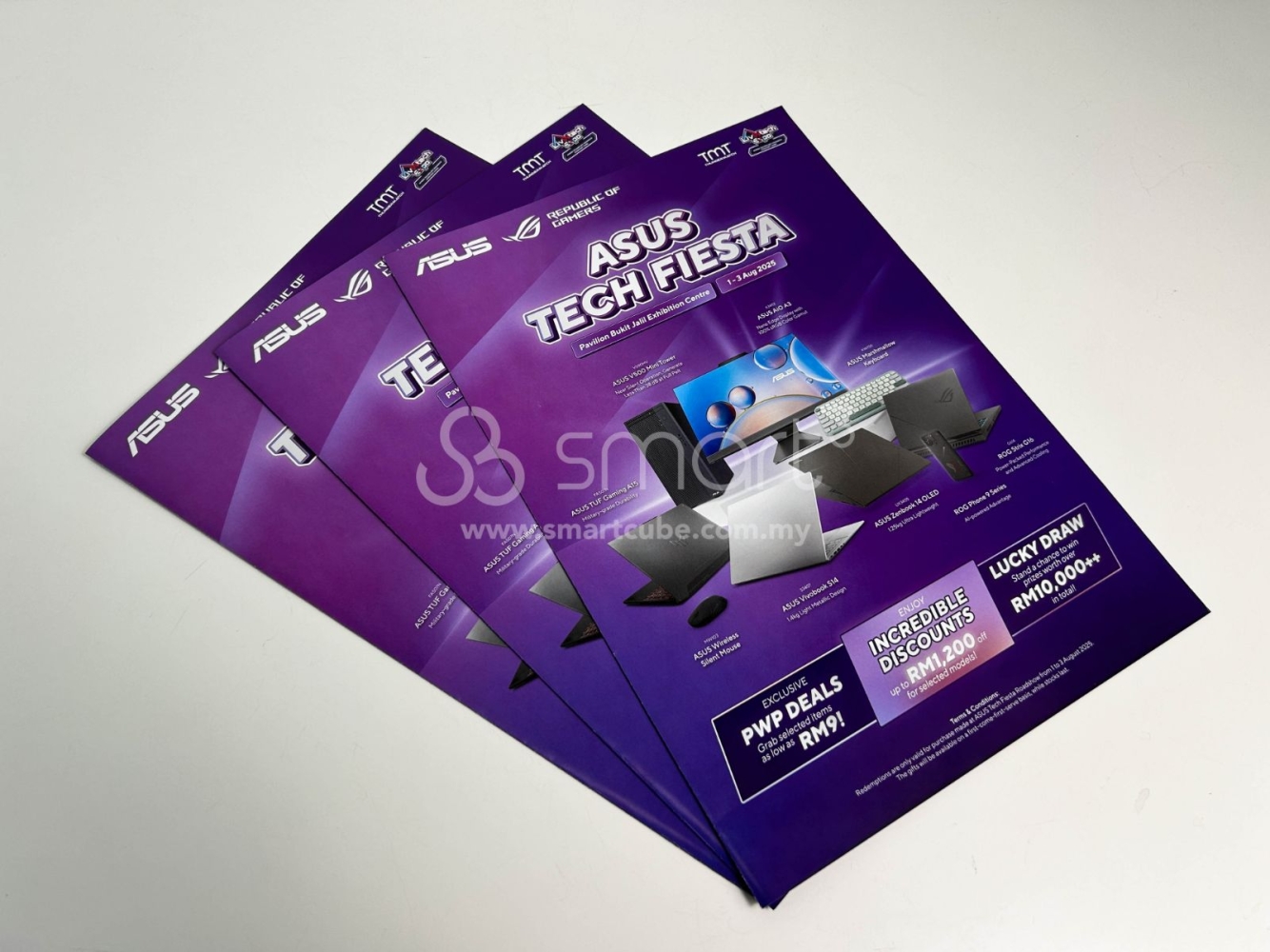 ASUS Tech Fiesta Flyers Printing