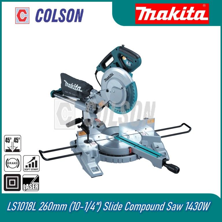 MAKITA LS1018L 260mm (10-1/4") Slide Compound Saw 1430W