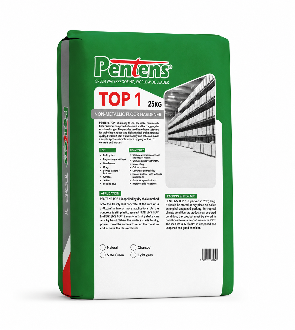Pentens Top-1  |  Non-Metallic Floor Hardener