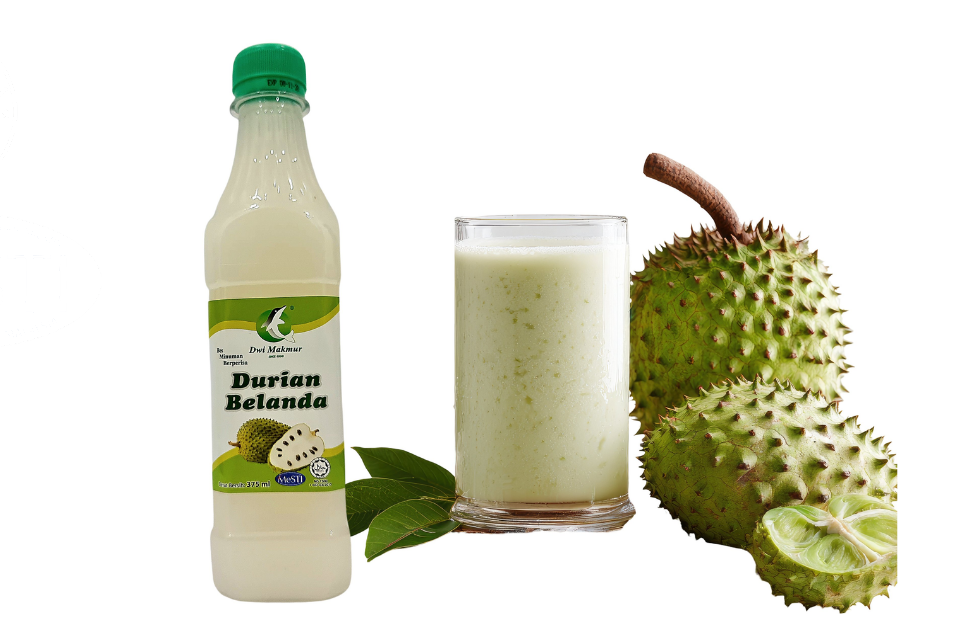 Soursop Flavoured Beverage Base 375ml Dwi Makmur Brand 375 ML RM2.50 X 24 Units C.Dwi Makmur