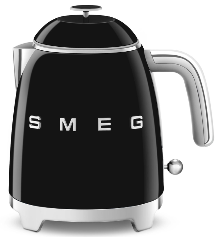 SMEG Kettle 0.8 Liter KLF05BL FOC Pot / SMEG Cerek Air 0.8 Liter KLF05BL (Black)