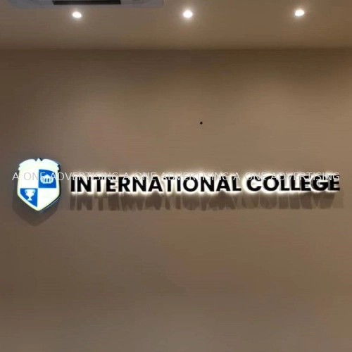 3D LED College Signage