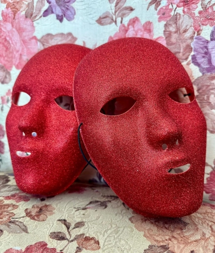 Mask Glitter - Red (MK-010-R)