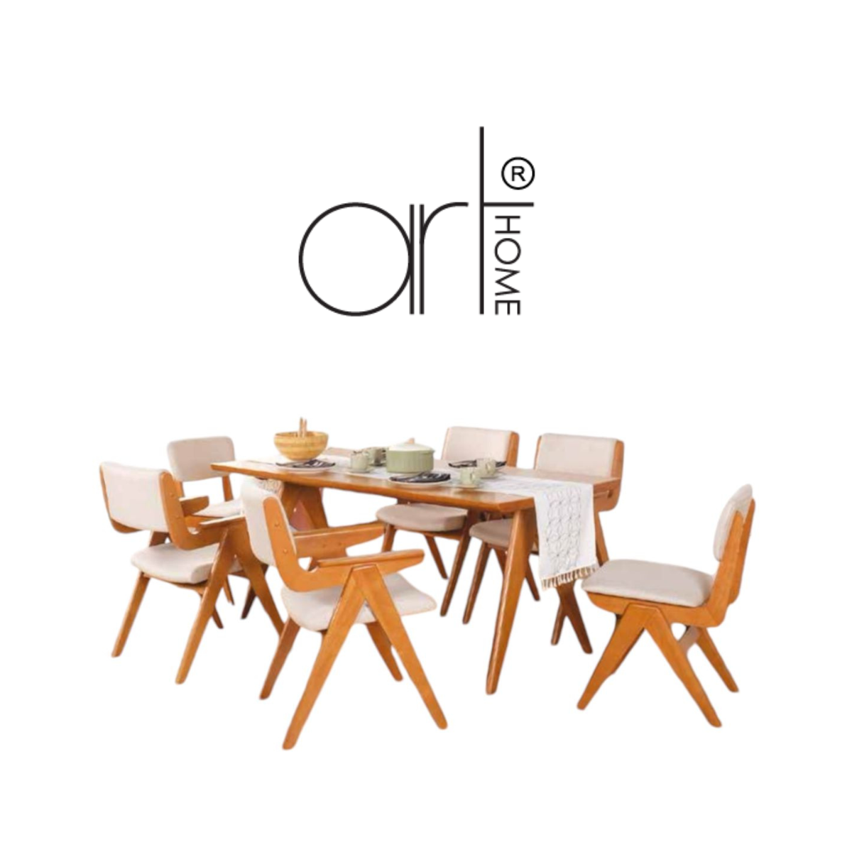 VALENCY DINING TABLE + MELLY DINING CHAIR
