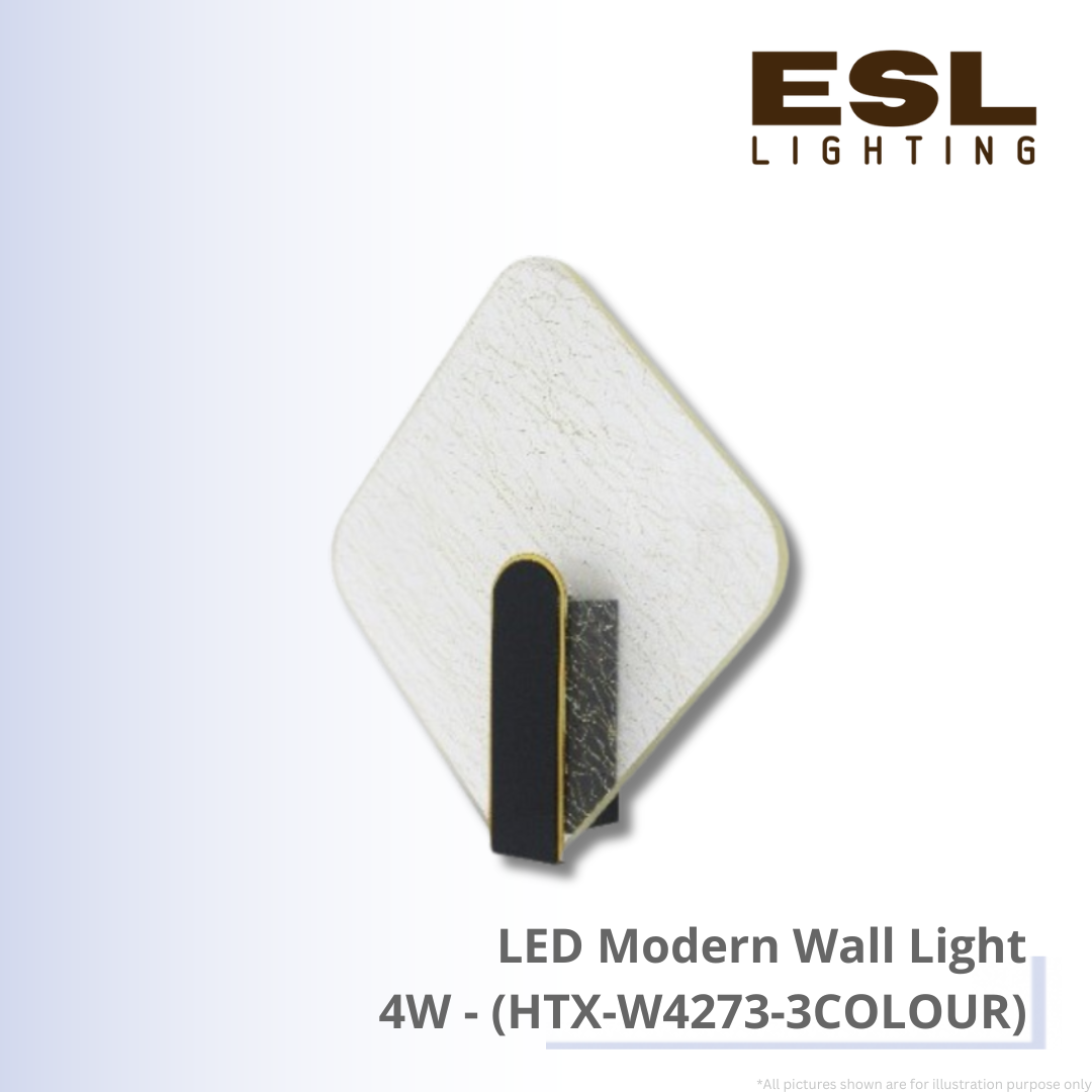 LED Modern Wall Light 4W - HTX-W4273-3COLOUR
