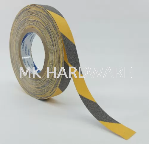 ADHESIVE TAPES SAFETY & HAZARD TAPES ANTI-SLIP TAPES - YELLOW+BLACK