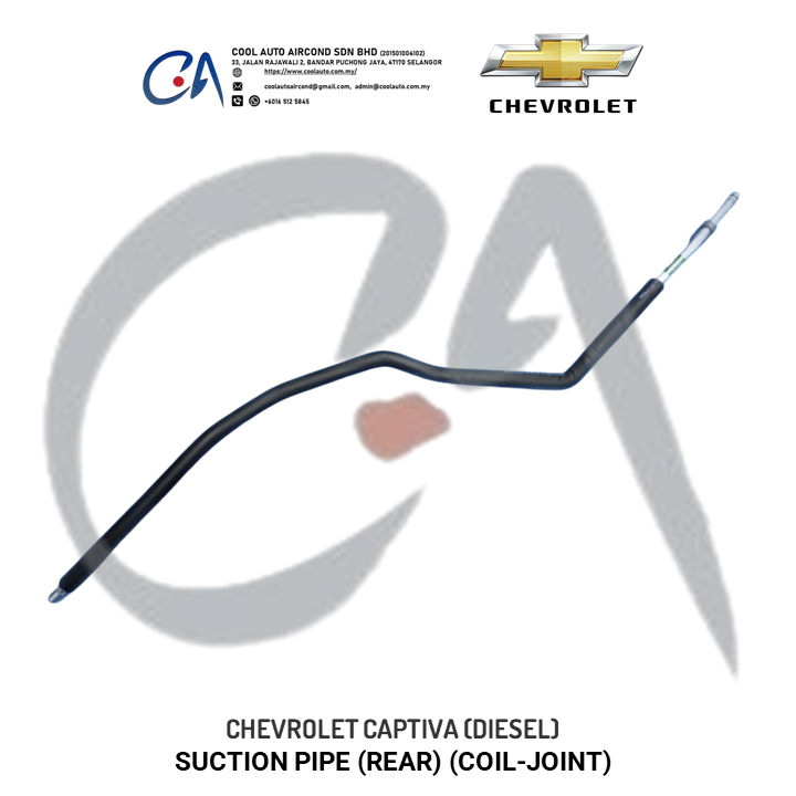 CHEVROLET CAPTIVA (DIESEL) SUCTION PIPE (REAR) (COIL-JOINT)