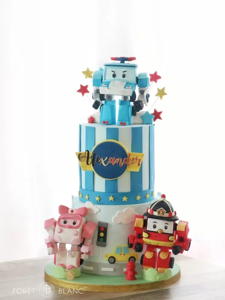 Robocar Poli Cake