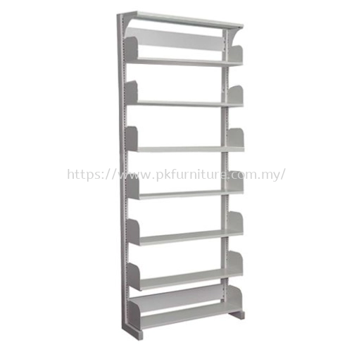 Library Shelving & Equipment - SSLS-7L-OP - Single Sided Library Shelving (7 Shelves)