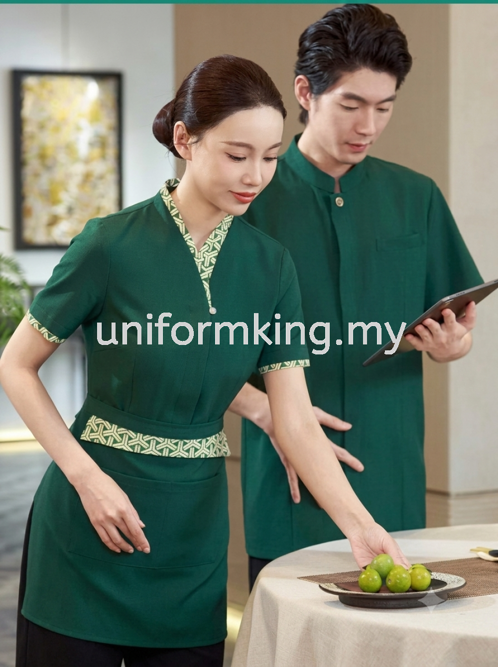 Elegant Hotel Uniform | Bespoke Hospitality Uniform | Premium Hotel Staff Workwear for Luxury Hotels & Resorts