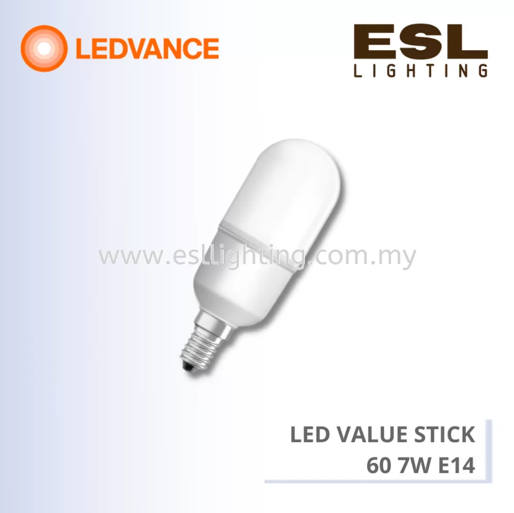 LEDVANCE LED VALUE STICK 60 7W E14