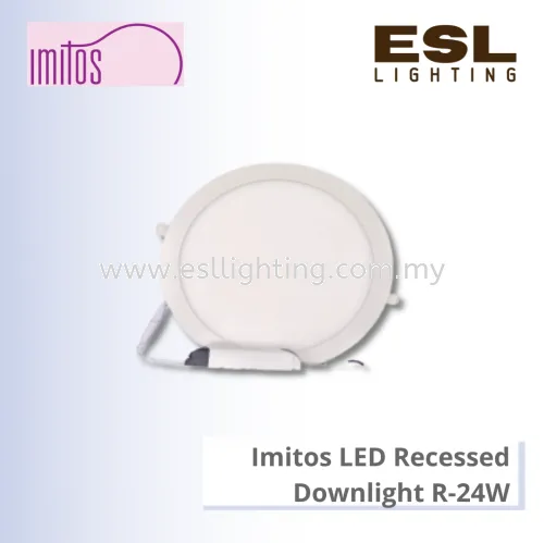 IMITOS LED Recessed Downlight Round 24W - LED-DL-R-24W聽[SIRIM]