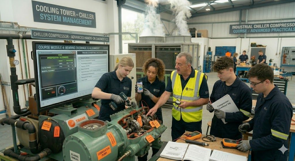 Industrial chiller compressor course